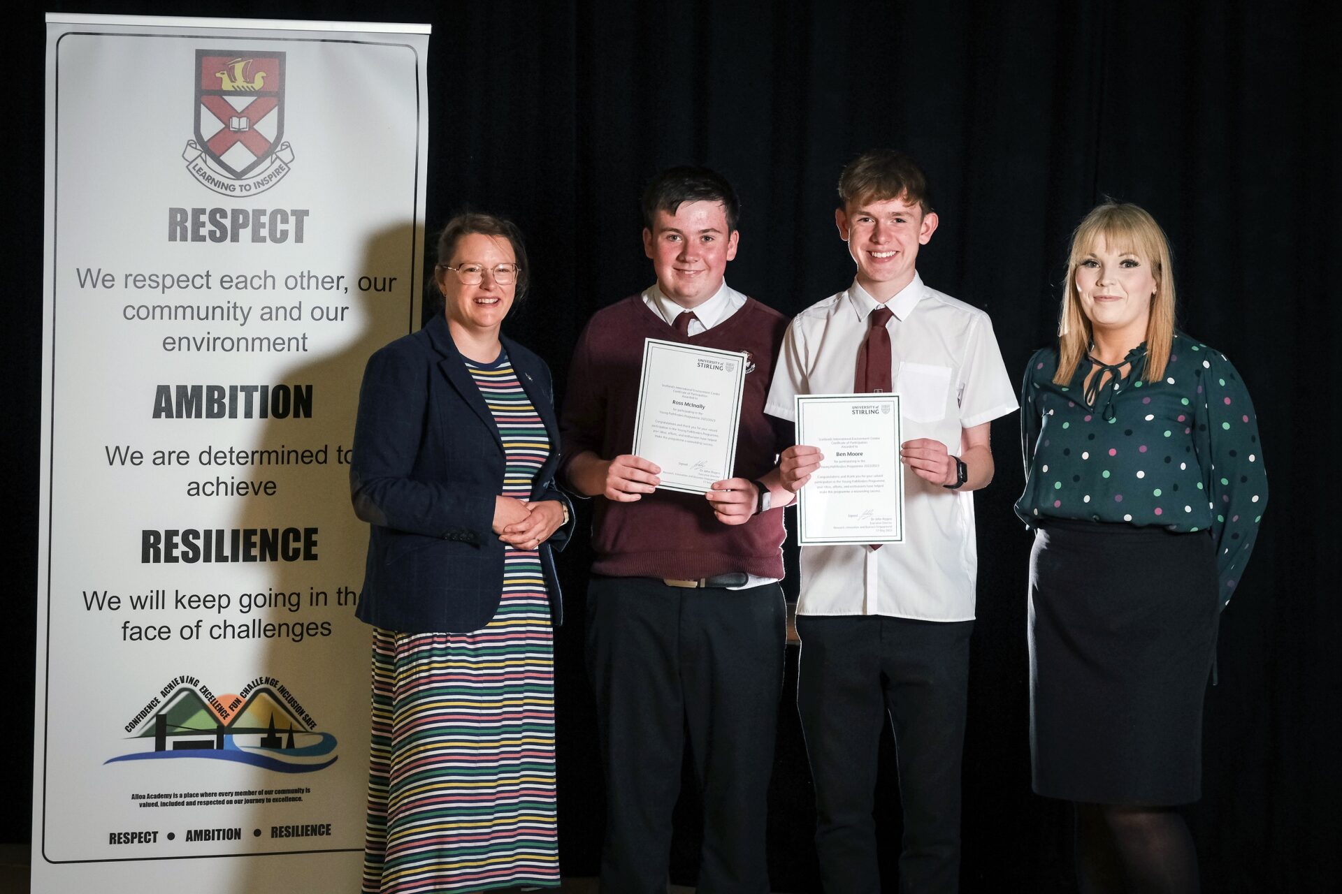Alloa pupils win University of Stirling climate competition with ...