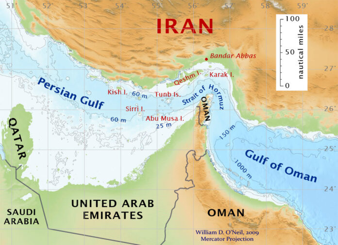 Strait of Hormuz shipping disruption